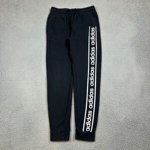 ADIDAS MENS CELEBRATE THE 90S BRANDED JOGGERS SPELLOUT SIZE MEDIUM